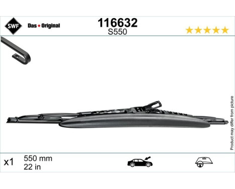 Wiper blade 116632 SWF, Image 2