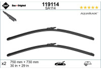 Wiper blade 119114 SWF