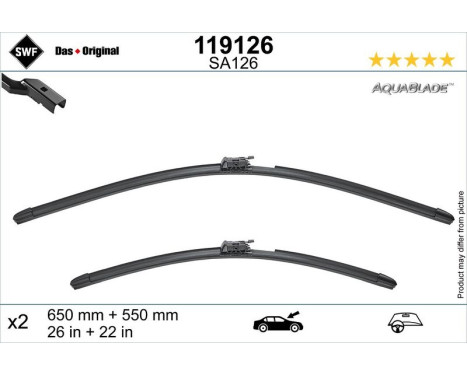 Wiper blade 119126 SWF, Image 3