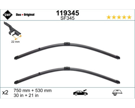 wiper blade 119345 SWF