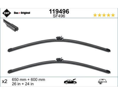 Wiper blade 119496 SWF, Image 2