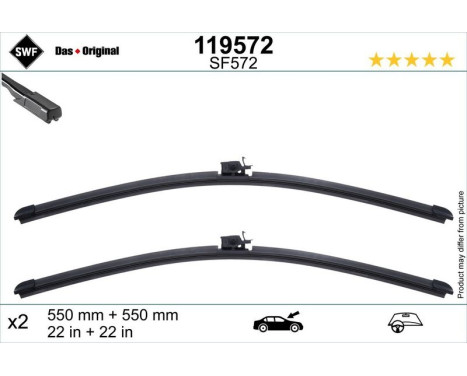 Wiper blade 119572 SWF, Image 3