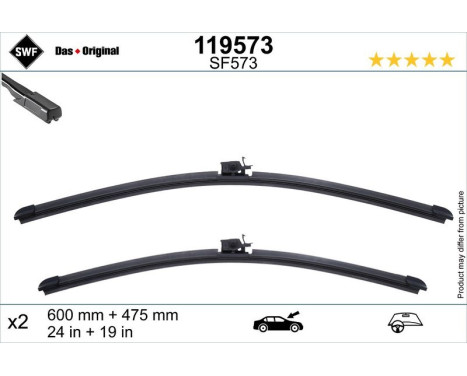Wiper blade 119573 SWF, Image 2