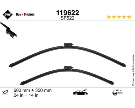 Wiper blade 119622 SWF