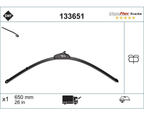 Wiper blade 133651 SWF