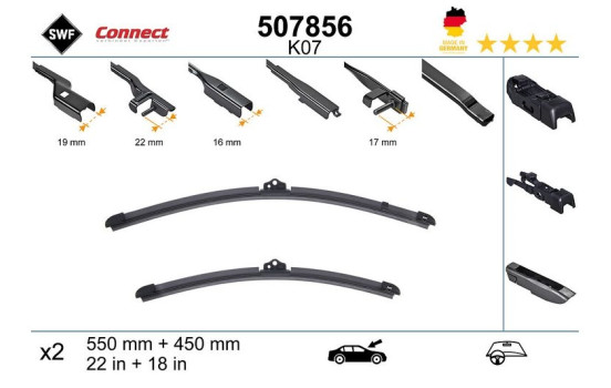 Wiper blade 507856 SWF, Image 5