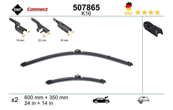 Wiper blade 507865 SWF, Image 3