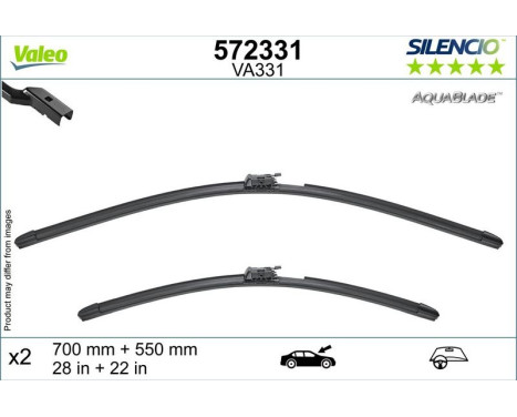Wiper blade 572331 Valeo, Image 3