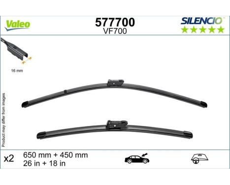 Wiper blade 577700 Valeo, Image 2