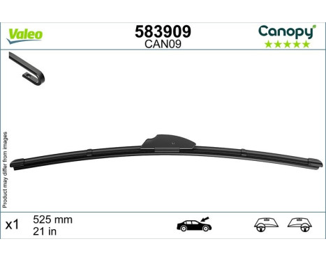 Wiper blade 583909 Valeo, Image 9