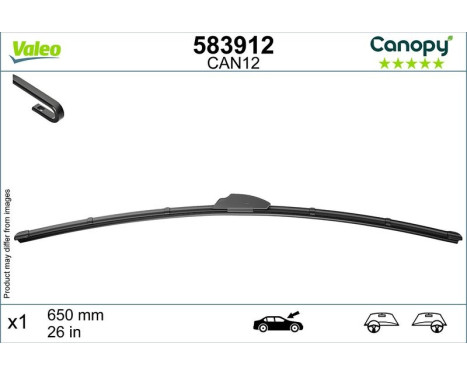 wiper blade 583912 Valeo, Image 9