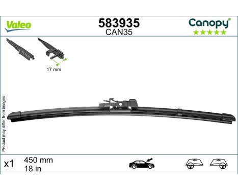 wiper blade 583935 Valeo, Image 9