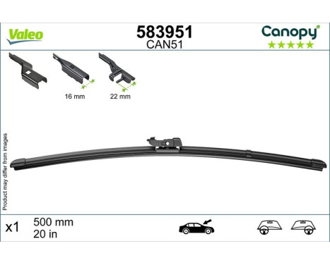 wiper blade 583951 Valeo, Image 9