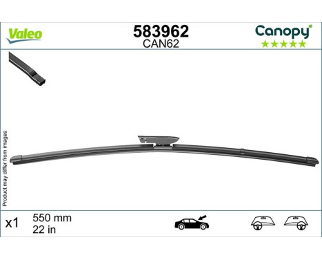 Wiper blade 583962 Valeo, Image 9
