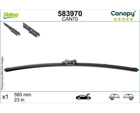 wiper blade 583970 Valeo, Image 9