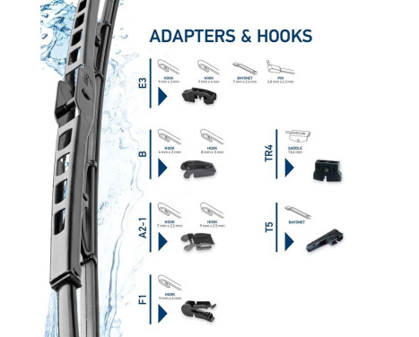 Wiper Blade 9XW 184 107-221 Hella, Image 6