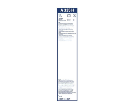 wiper blade A335H Bosch, Image 5