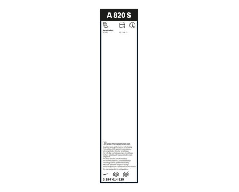 wiper blade A820S Bosch, Image 5