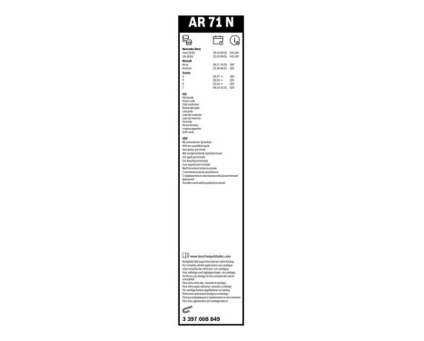 Wiper Blade Aerotwin Retro, Image 6