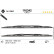 Wiper Blade DAS ORIGINAL SET 116342 SWF, Thumbnail 5