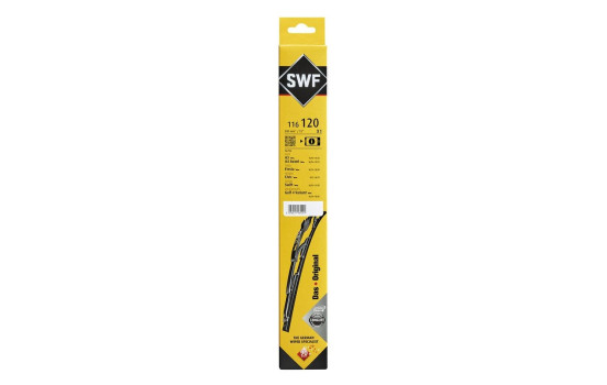 Wiper Blade DAS ORIGINAL SINGLE 116120 SWF, Image 3