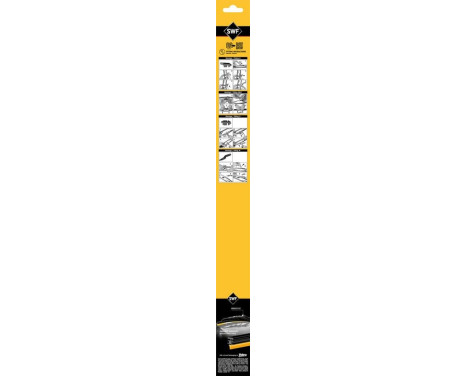Wiper Blade DAS ORIGINAL SINGLE 116141 SWF, Image 7