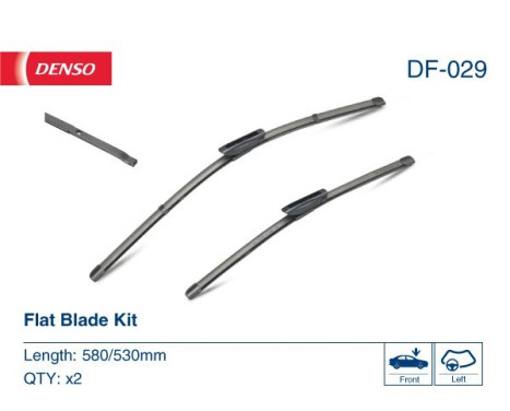 Wiper Blade DF-029 Denso, Image 2