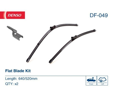 Wiper Blade DF-049 Denso, Image 2