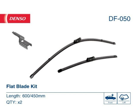 Wiper Blade DF-050 Denso, Image 4