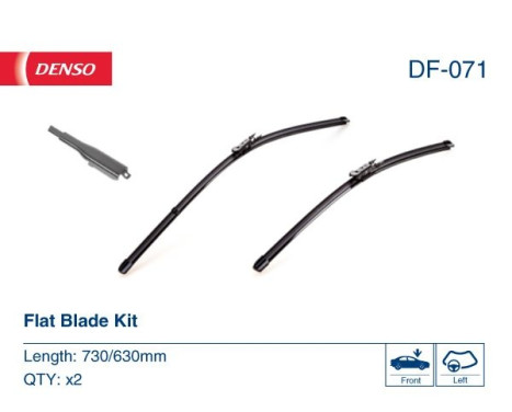 Wiper Blade DF-071 Denso, Image 4