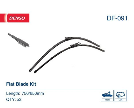 Wiper Blade DF-091 Denso, Image 2