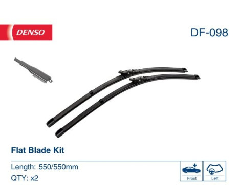 Wiper Blade DF-098 Denso, Image 2