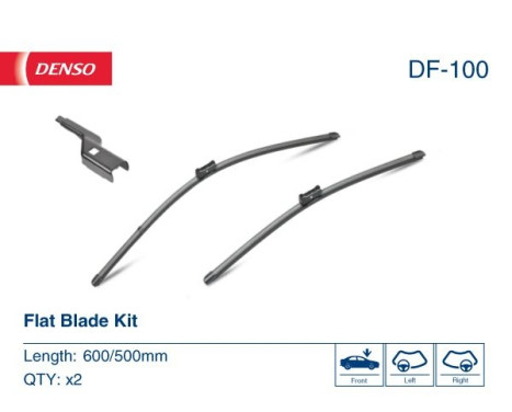 Wiper Blade DF-100 Denso, Image 4