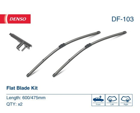 Wiper Blade DF-103 Denso, Image 2