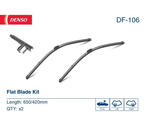 Wiper Blade DF-106 Denso, Image 4