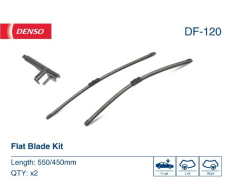 Wiper Blade DF-120 Denso, Image 3