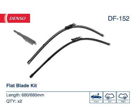 Wiper Blade DF-152 Denso, Image 2