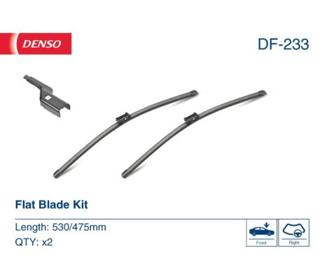 Wiper Blade DF-233 Denso, Image 4