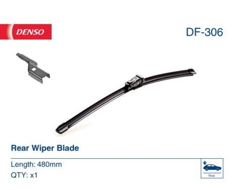 Wiper Blade DF-306 Denso, Image 2