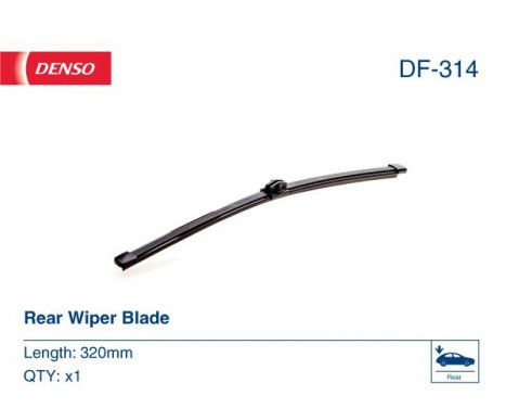 Wiper Blade DF-314 Denso, Image 2