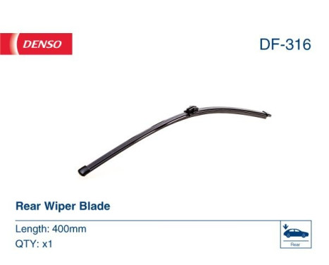 Wiper Blade DF-316 Denso, Image 2