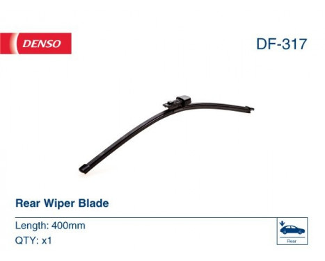 Wiper Blade DF-317 Denso, Image 2