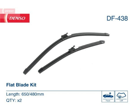 Wiper blade DF-438 Denso, Image 2