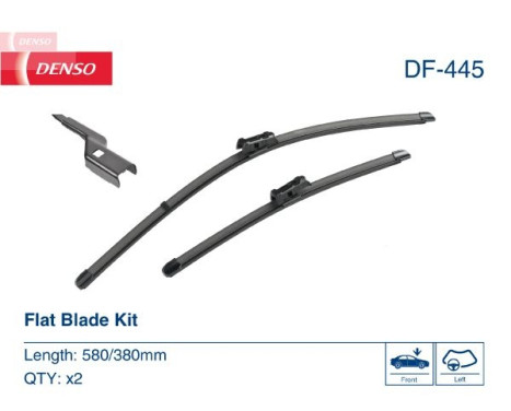 Wiper blade DF-445 Denso, Image 2