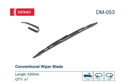 Wiper Blade DM-053 Denso, Image 2