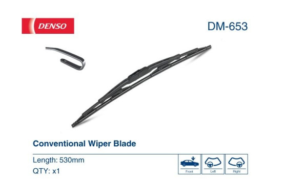 Wiper Blade DM-653 Denso, Image 2