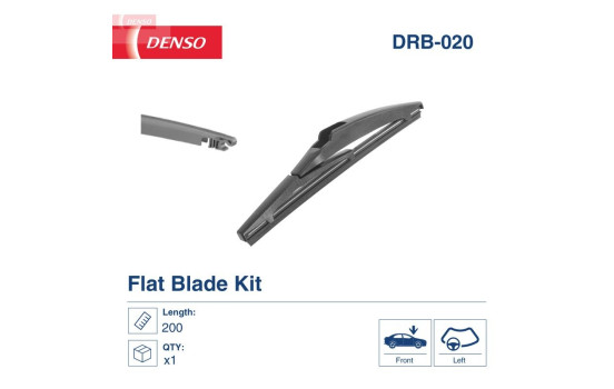 Wiper blade DRB-020 Denso, Image 3