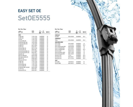 Wiper blade EasySets 9XW 358 164-041 Hella, Image 7