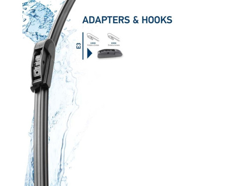 Wiper blade EasySets 9XW 358 164-291 Hella, Image 5
