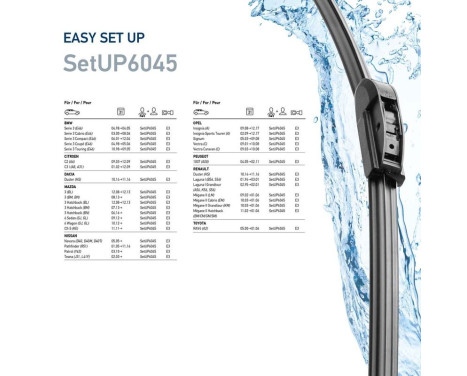 Wiper blade EasySets 9XW 358 164-291 Hella, Image 7